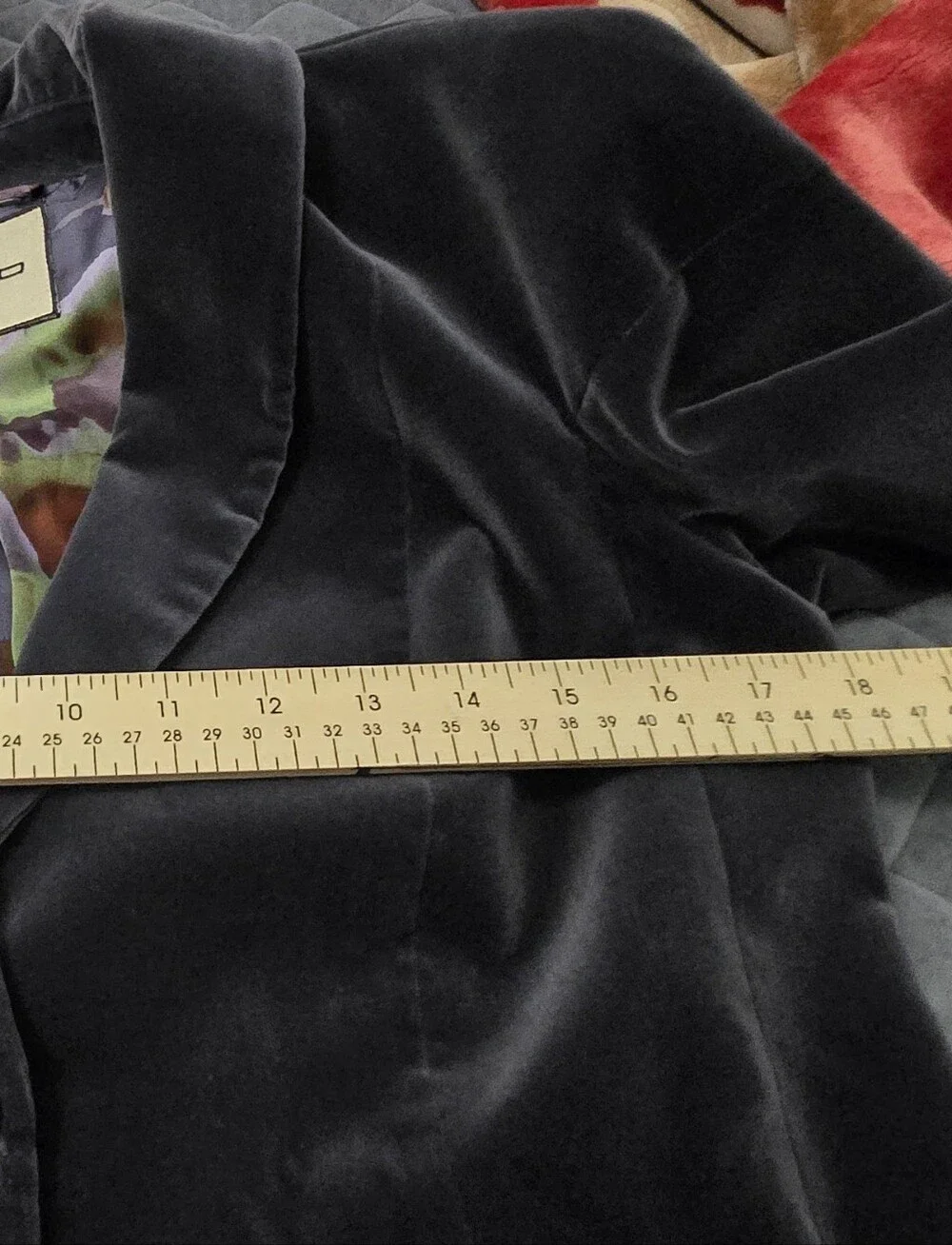 ETRO Milano Black Velvet Silk Lined Women's Blazer IT 48 US 12